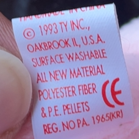 ‘93- Ty - Squealer the 🐷 Beanie Baby - Picture 8 of 8